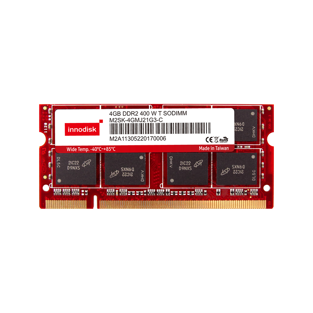 DDR2 Wide Temp. SODIMM
