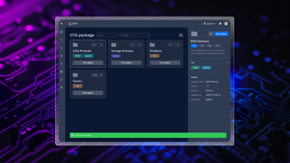 OVER-THE-AIR (OTA) FUNCTIONALITY