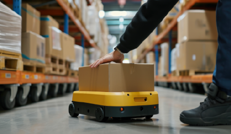 AUTOMATED GUIDED VEHICLE (AGV)